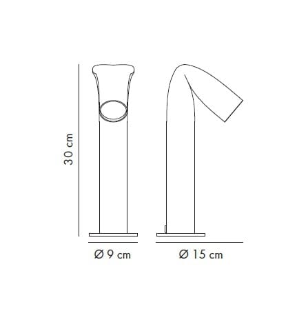 Алюминиевая настольная лампа AXOLIGHT Бендер ARCH-00022776 - Вид №4