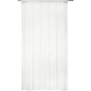 Штора нитяная «Шар» 150x280 см однотон цвет белый