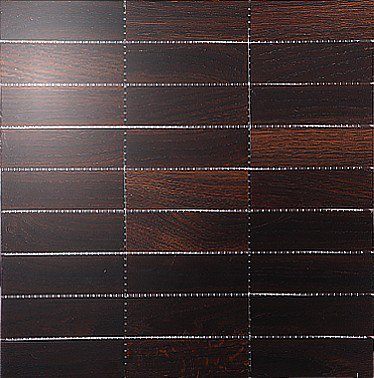 Мозаика и 3D панели из дерева Da Vinci Мозаика 9x3 Thermo Wood 029 Дуб Селект (Гладкая) 324х324 мм 1301100029 - Вид №1