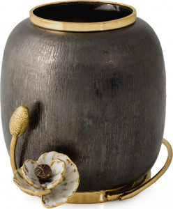 10642284 Michael Aram Ваза Michael Aram Анемоны 13см, сталь нержавеющая Сталь нержавеющая