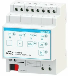 EKINEX 4-канальный привод 0-10 В