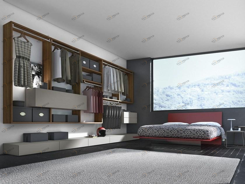 Presotto Деревянная спальня в современном стиле Crossart sun-id-1516435