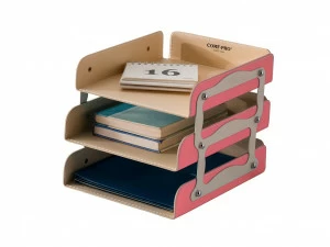 Лоток для бумаг розовый COMF-PRO  261319 Розовый