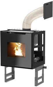 Jolly Mec Моноблочный встроенный пеллетный камин Sistemi ad acqua