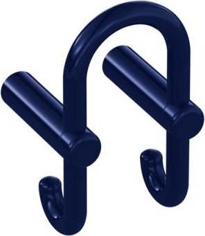 801.90.030 Двойной крючок для гардероба HEWI System 111 | Polyamid  - Вид №12