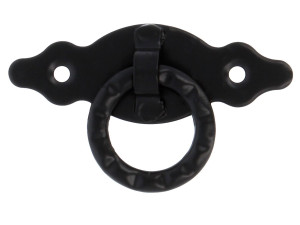 90590309 Ручка мебельная 0.5х2.8х8см цвет черный STLM-0297957 AMIG
