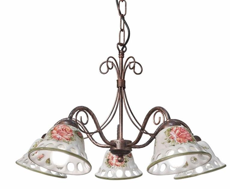 FERROLUCE Керамическая люстра Napoli C363 - c364 -3/5/8 - Вид №1