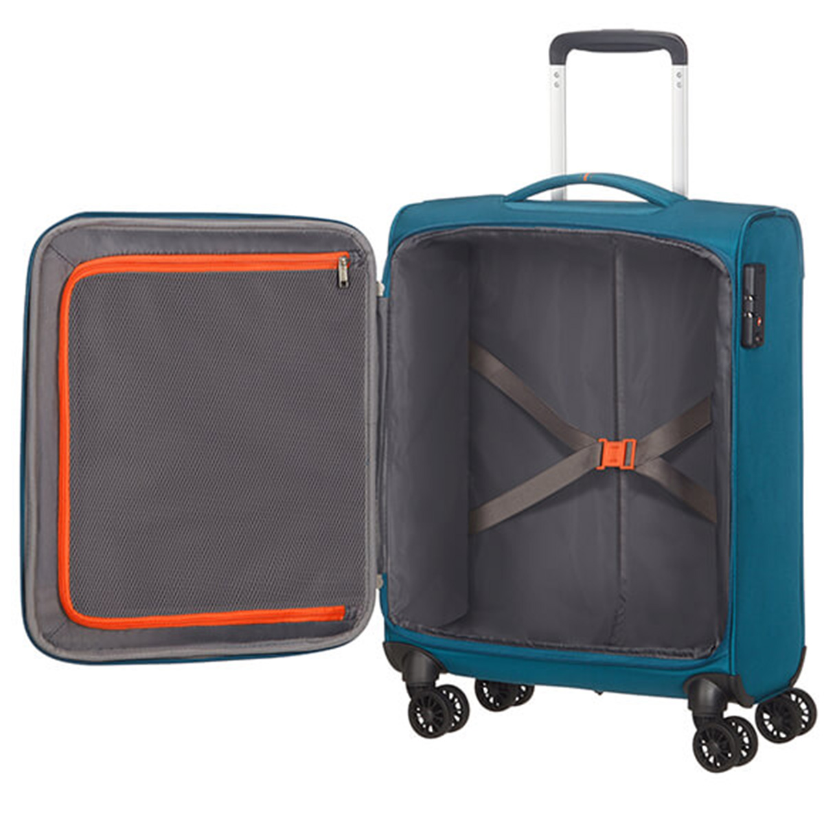 MA3-11002 Чемодан MA3*002 Spinner 4 wheels 55 American Tourister Crosstrack  - Вид №1