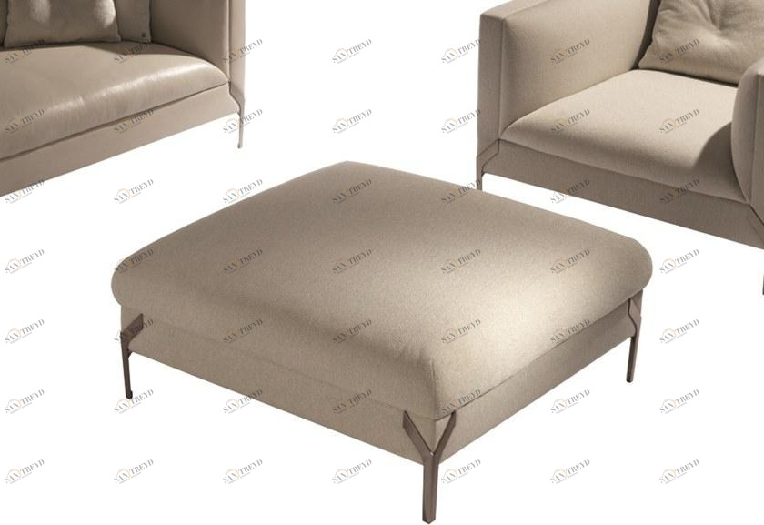 Visionnaire Квадратный пуф из ткани Jamboree sun-id-1510234