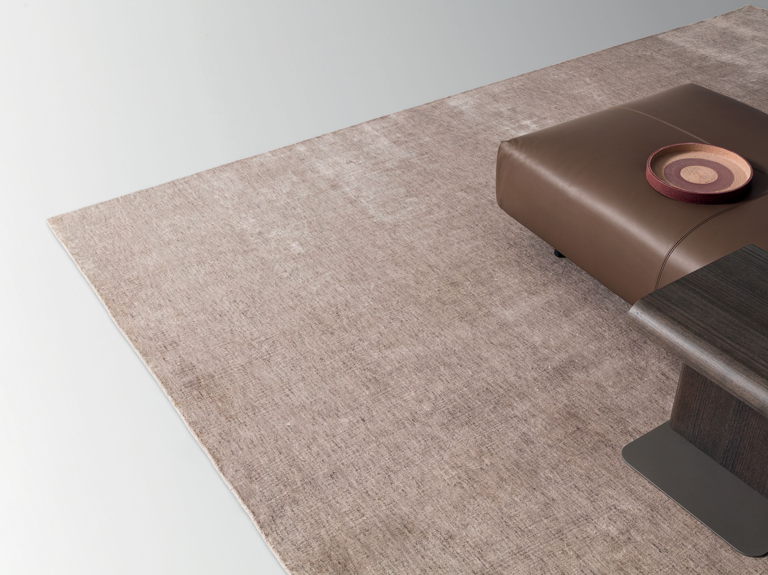 Бамбуковый Шелковый прямоугольный ковер Ditre Italia GLINT ARCH-00108401 - Вид №4