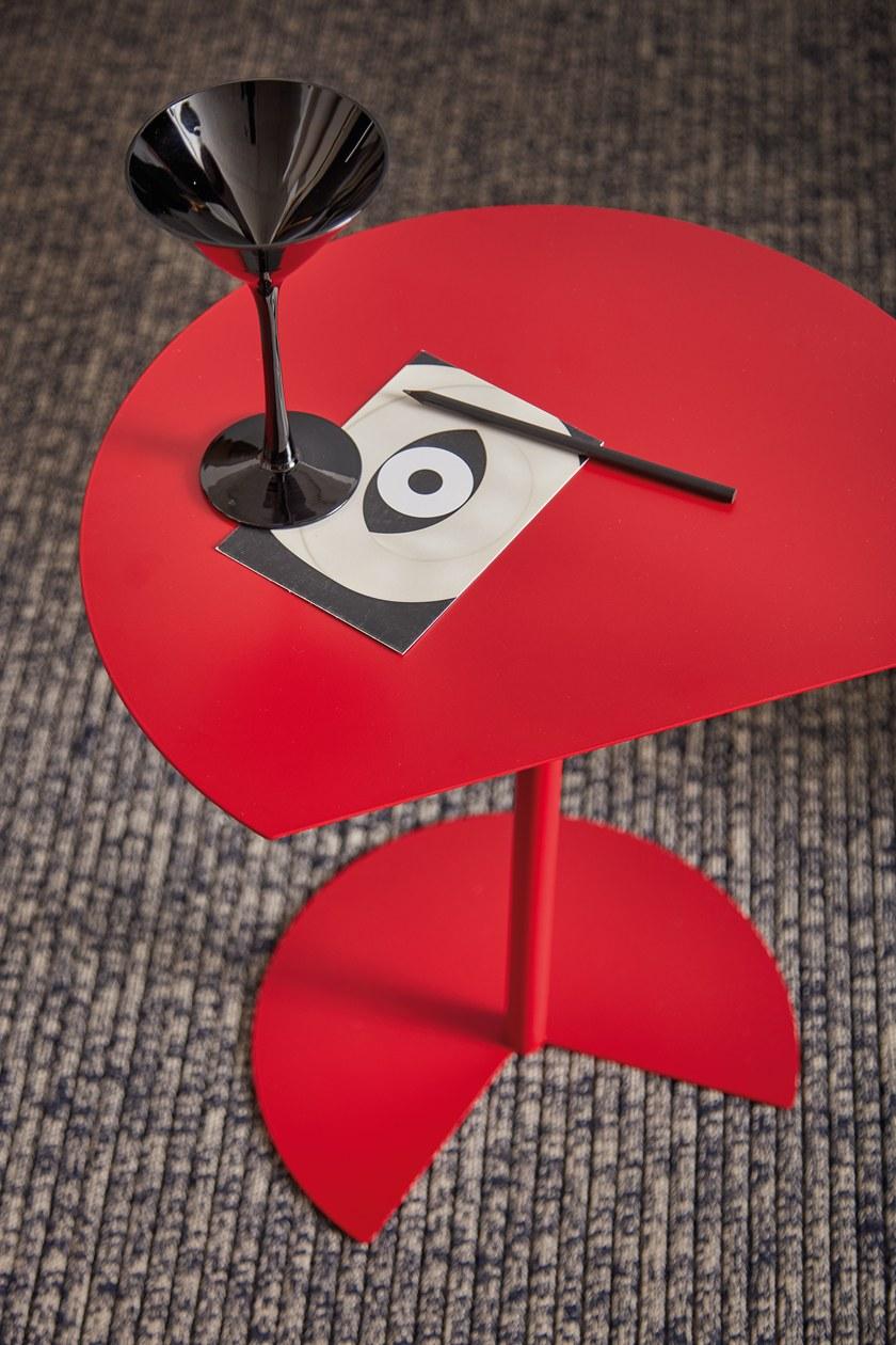 MEMEDESIGN Круглый журнальный столик из металла sun-id-1356341 - Вид №3