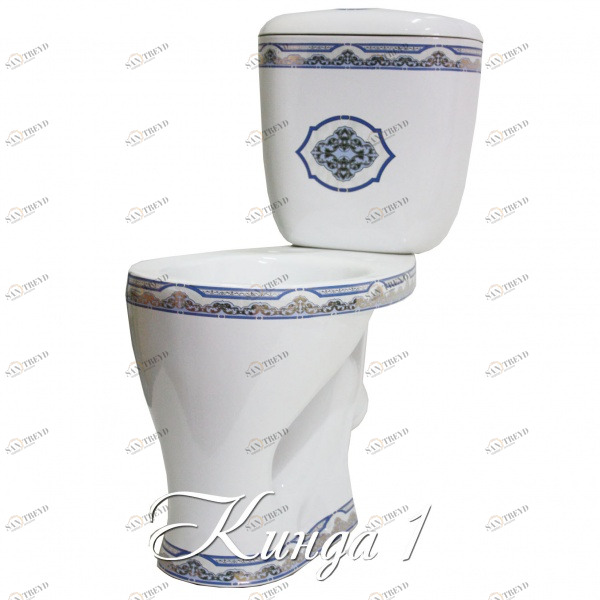 1030108 Компакт унитаз с бачком Белый Лобненский Стройфарфор  Россия 