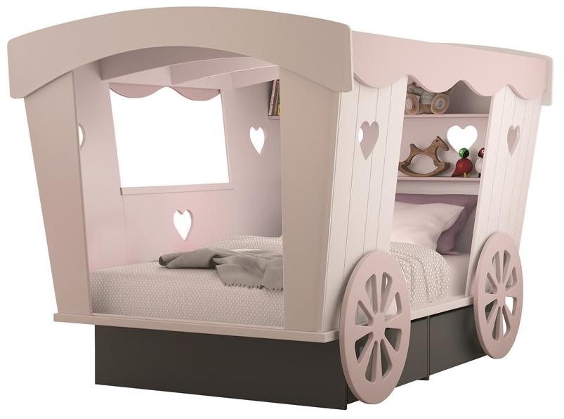 Mathy by Bols Полуторная односпальная кровать из МДФ Lits creatifs sun-id-1514575 - Вид №3