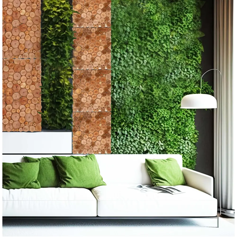 Панель 3D Симфония береза 36x40 см натуральная STLM-2081472 - Вид №1