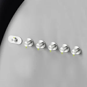 Термостат для душа глянцевая сталь с зеленой ручкой Toki Radomonte TKI58LCIL23