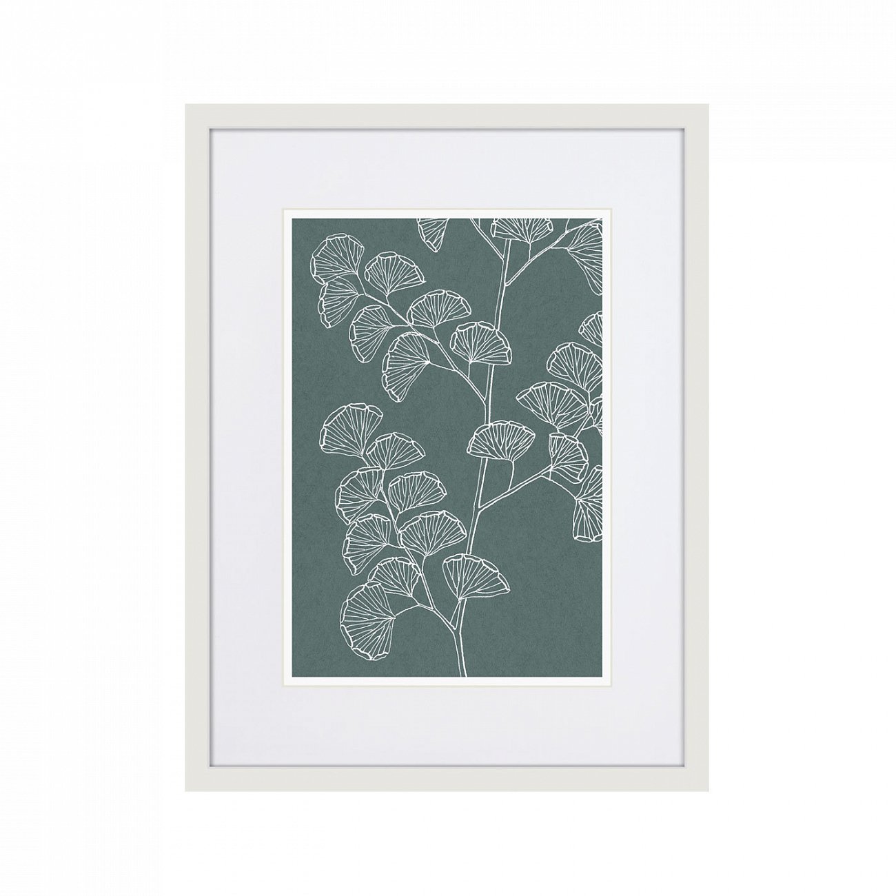 Картина 42х32 см The Fern Collection №27 КАРТИНЫ В КВАРТИРУ  00-3894683 Зеленый  - Вид №1