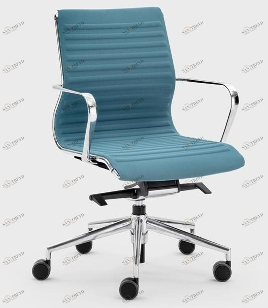 Viganò Офисное кресло из ткани с колесами на козелке Omega sun-id-1494456