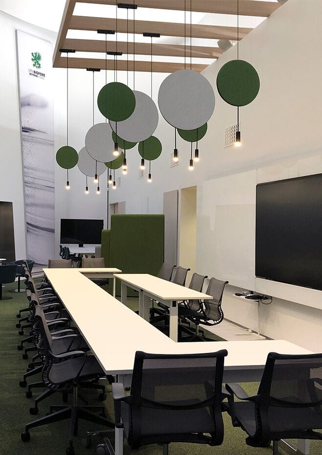 Звукопоглощающая панель светодиодная люстра Estiluz Revolta ARCH-00072251 - Вид №1