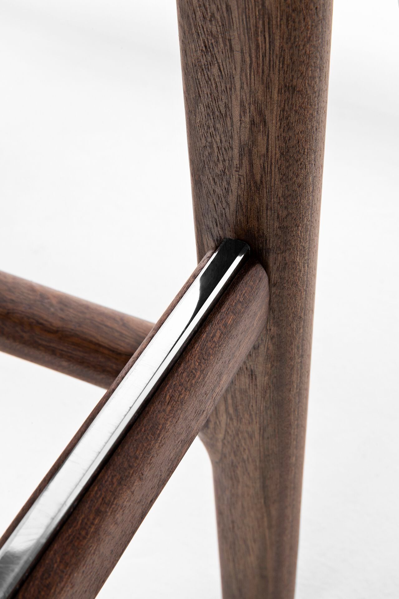 Садовый стул из красного дерева и кожи с подставкой для ног Exteta Levante ARCH-00121990 - Вид №7