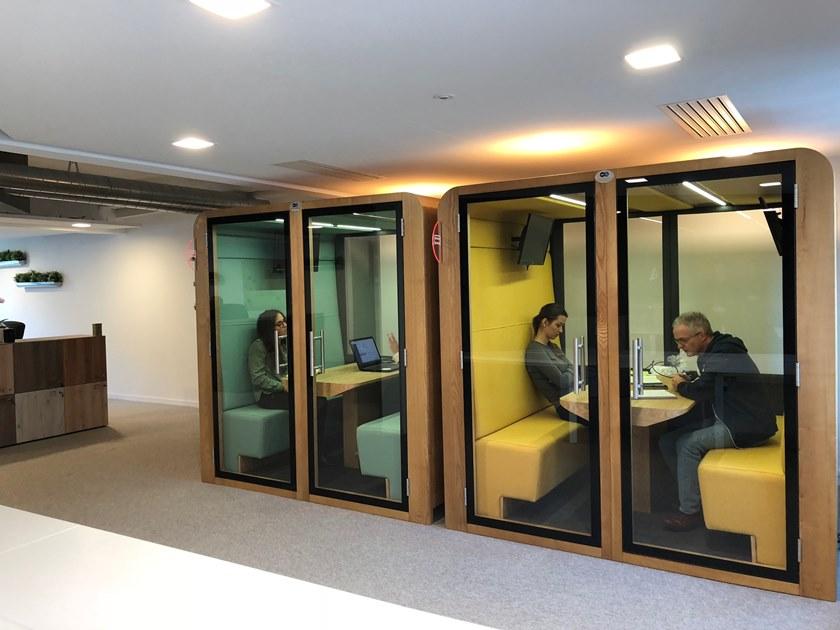 SBS Silence Business Solutions Акустическая будка с мультимедийным подключением на 4 человека Procyon sun-id-1514364 - Вид №13