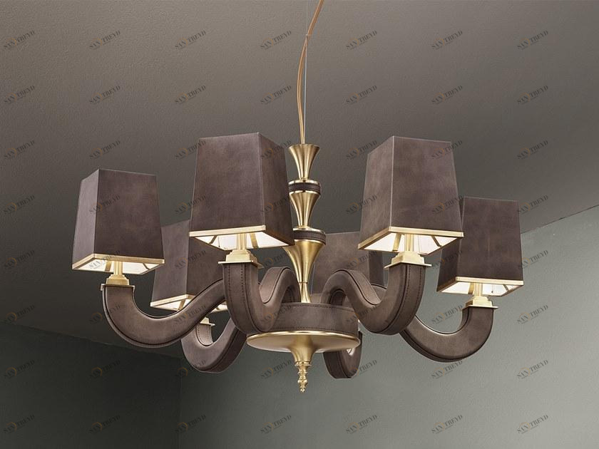 Masiero Люстра из искусственной кожи Darshan sun-id-1372120