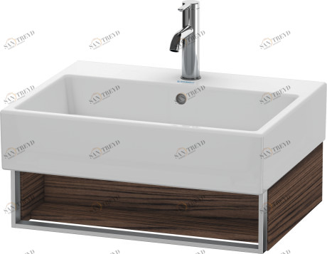 VA602502121 Vero Air Тумбочка подвесная Орех темный декор Duravit