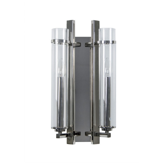 Бра Louis черный 5613 PUSHA  059797 Прозрачный;хром  - Вид №1