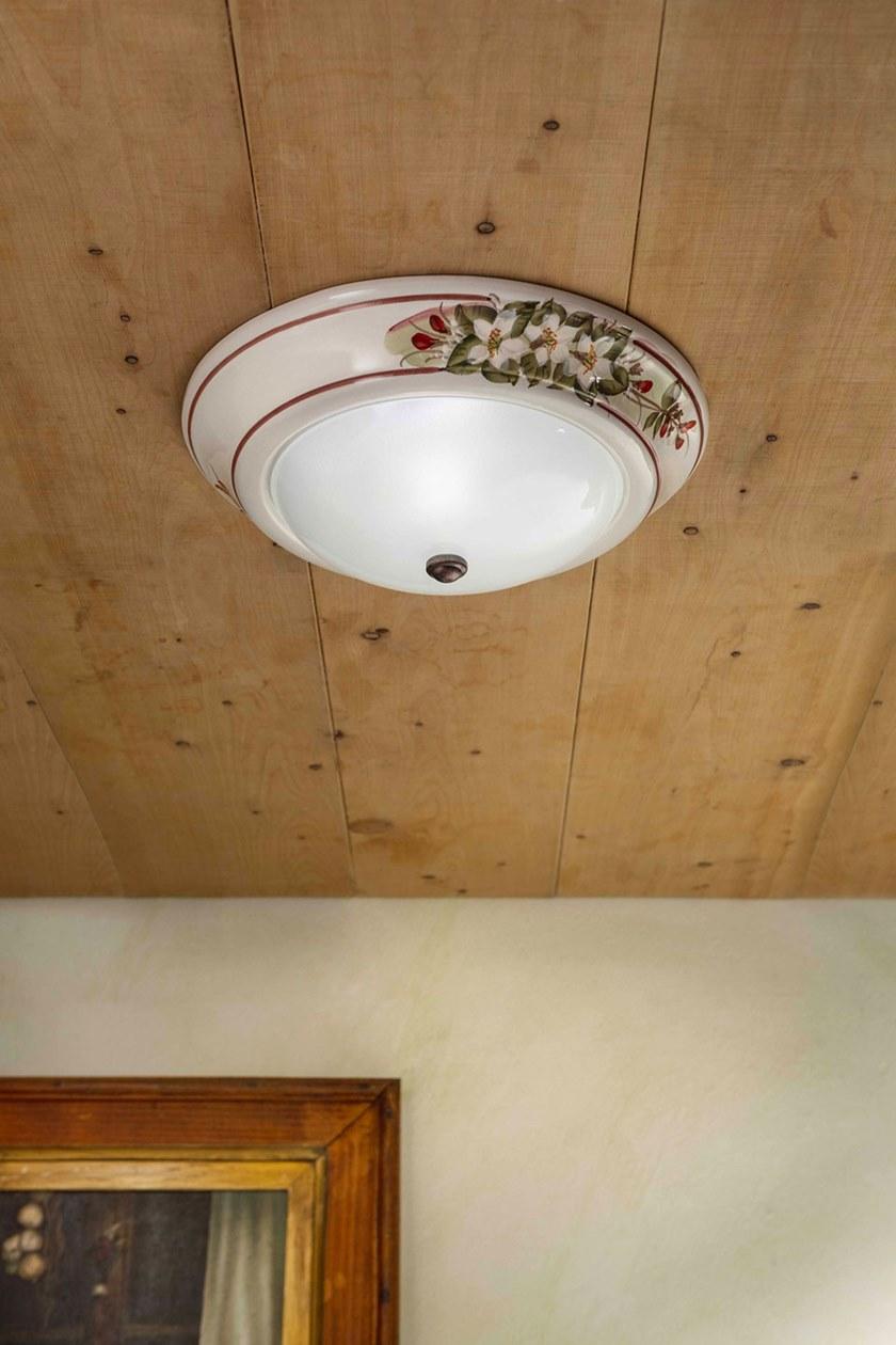 FERROLUCE Керамический потолочный светильник отраженного света Capua C112 - c113 - Вид №2