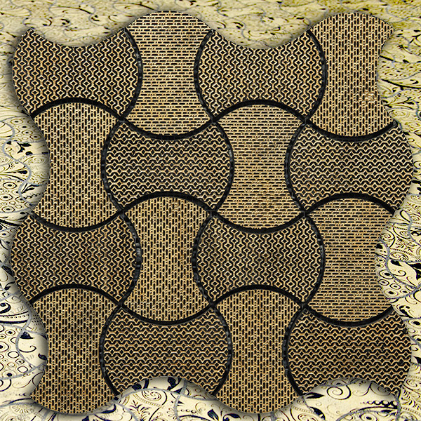 МОЗАИКА ИЗ МРАМОРА TRN-4 SKALINI TORINO TRN4