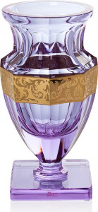 94902 Moser Ваза 26см "Цветы" "Клеопатра" Хрусталь бессвинцовый