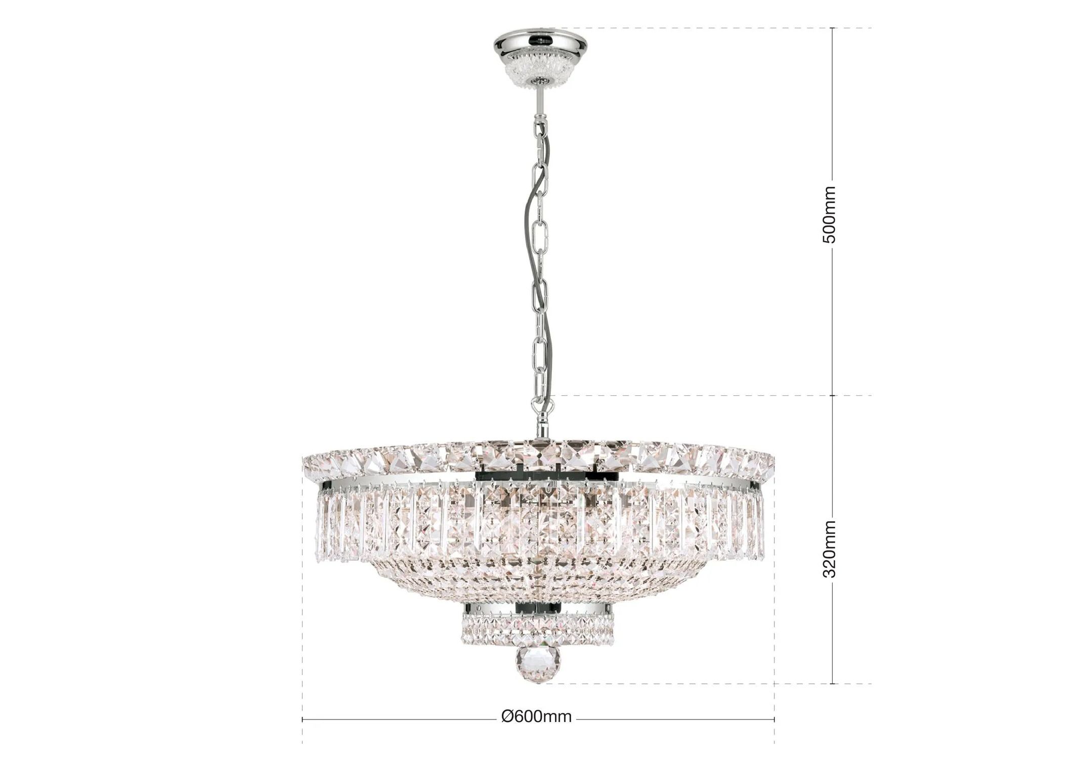 Люстра с кристаллами Swarovski® Orion Ambassador ARCH-00125256 - Вид №6