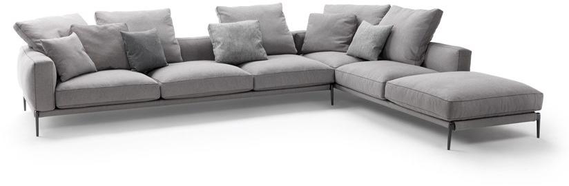 Flexform Секционный диван со съемным чехлом из ткани Romeo sun-id-1480458 - Вид №1