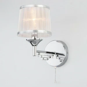 Бра настенное серебристое Eurosvet Chrome 60081/1 EUROSVET AMALFI 00-3929550 Серебро