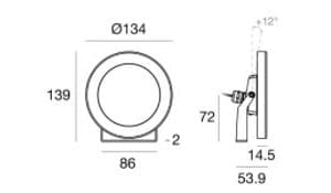 Светодиодная лампа для дайвинга из нержавеющей стали Linea Light Group MK68 ARCH-00003274 - Вид №3