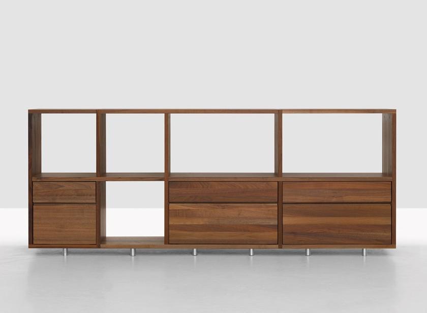 ZEITRAUM Отдельностоящий модульный книжный шкаф из массива дерева sun-id-1367148 - Вид №4