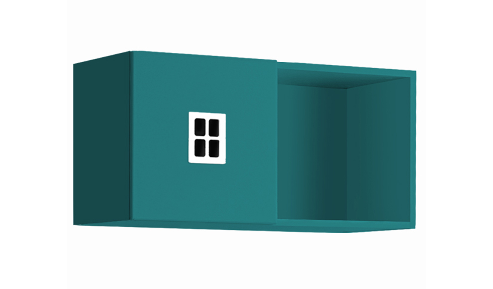 Полка детская горизонтальная "Амстердам-1" МАНДАРИН АМСТЕРДАМ 179552 Бежевый Santreyd  - Вид №2