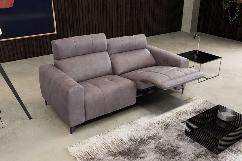 Rossini Sofas Модульный кожаный диван с электроприводом sun-id-1387318 - Вид №1