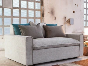 Domingo Salotti Мягкий 2-местный тканевый диван Henri