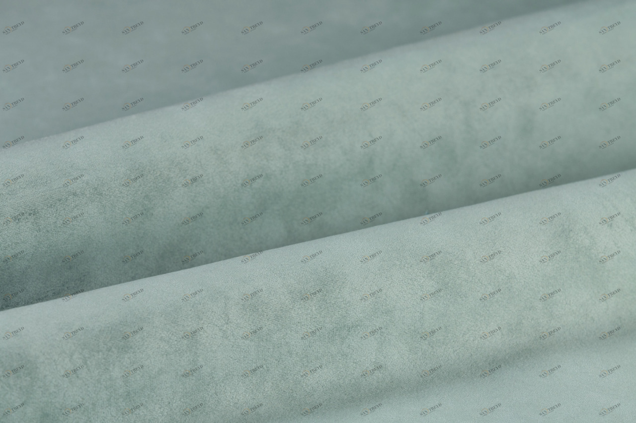 COLORISTICA Zephir col 13 Ткань мебельная  Микровелюр  NEWZephir Зеленый 