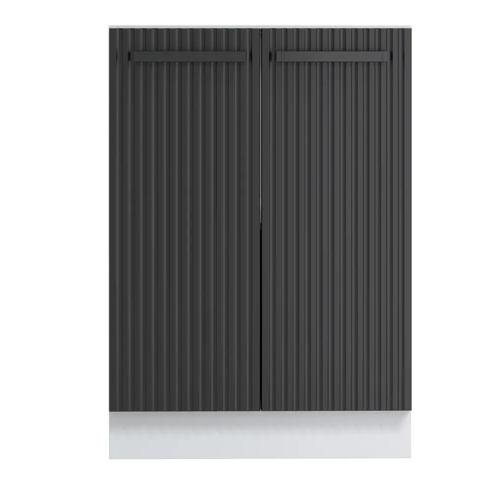 Кухонный шкаф напольный Виль 60x86x57.6 см ЛДСП цвет графит Santreyd STLM-2116587 - Вид №2