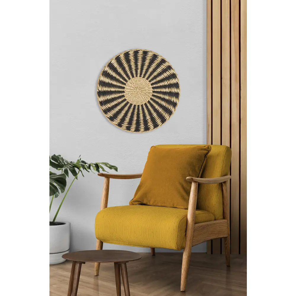 Декор настенный 9421-2 40 см черно-бежевый Santreyd STLM-2128947 - Вид №2