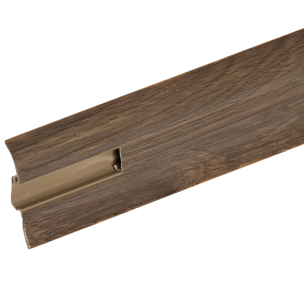 Плинтус напольный Artens ПВХ 6.5 см 2.5 м цвет новара STLM-2176673