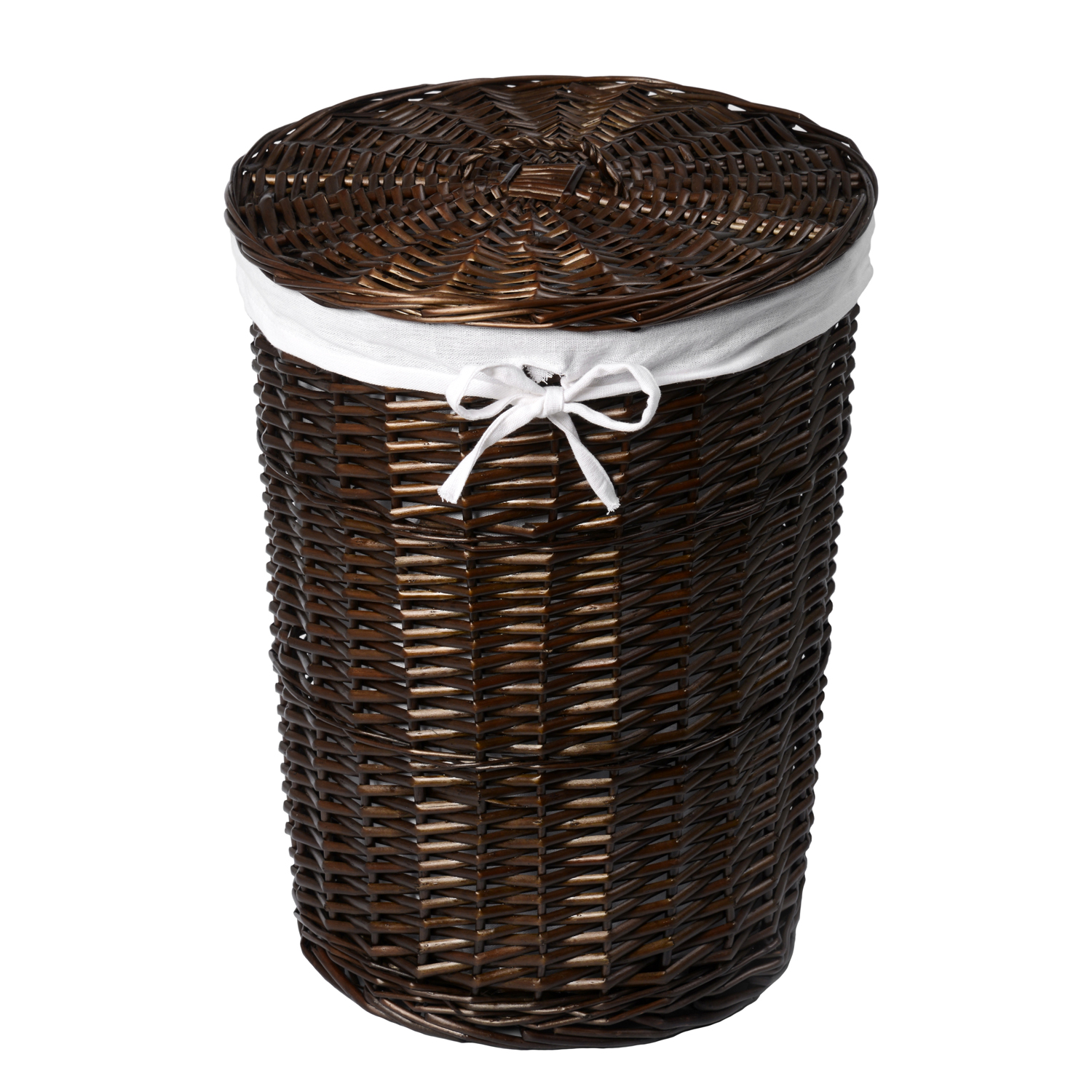 WB-740-L Еlbe Плетеная корзина для белья с крышкой WasserKRAFT  - Вид №5