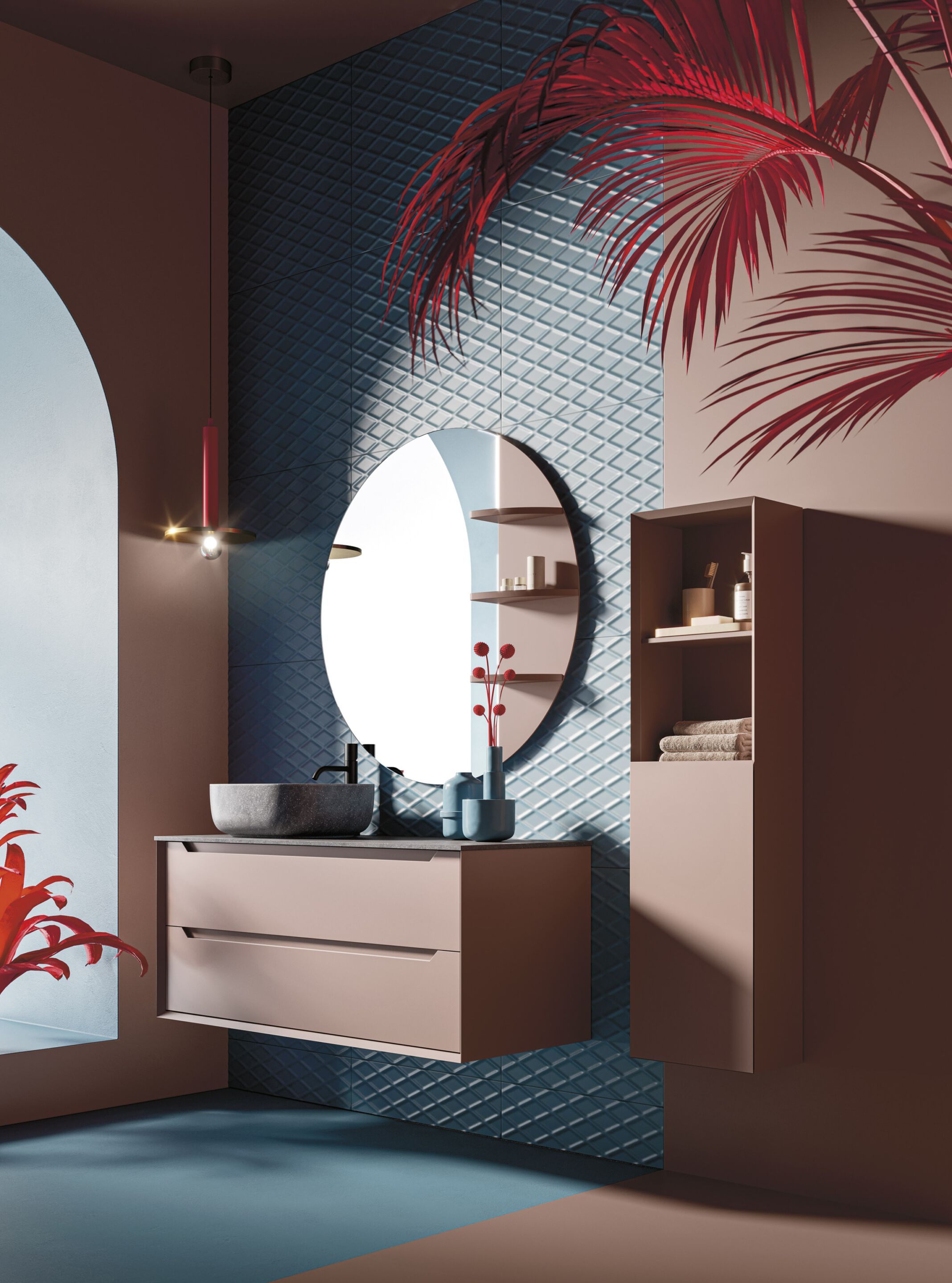 Полная мебель для ванной комнаты Arbi Arredobagno мастер ARCH-00065223 - Вид №1