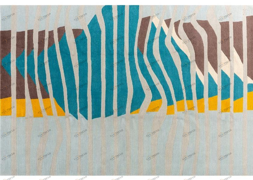 Diacasan Edition Прямоугольный коврик ручной работы из растительного шелка Ary guss sun-id-1346983