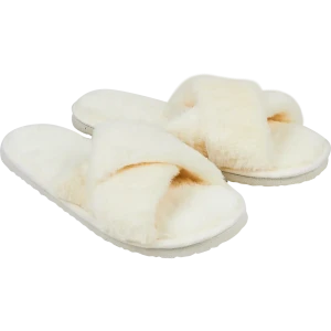 Тапочки домашние женские Модель 2 размер 38-39 цвет бежевый