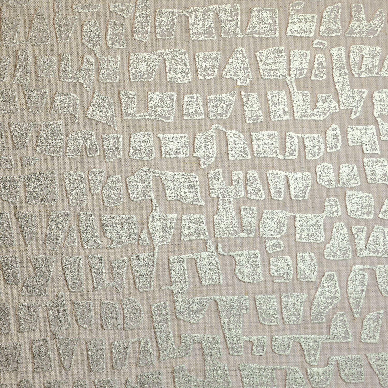 Льняная настенная ткань с графическим рисунком Casamance Linora ARCH-00086574 - Вид №10