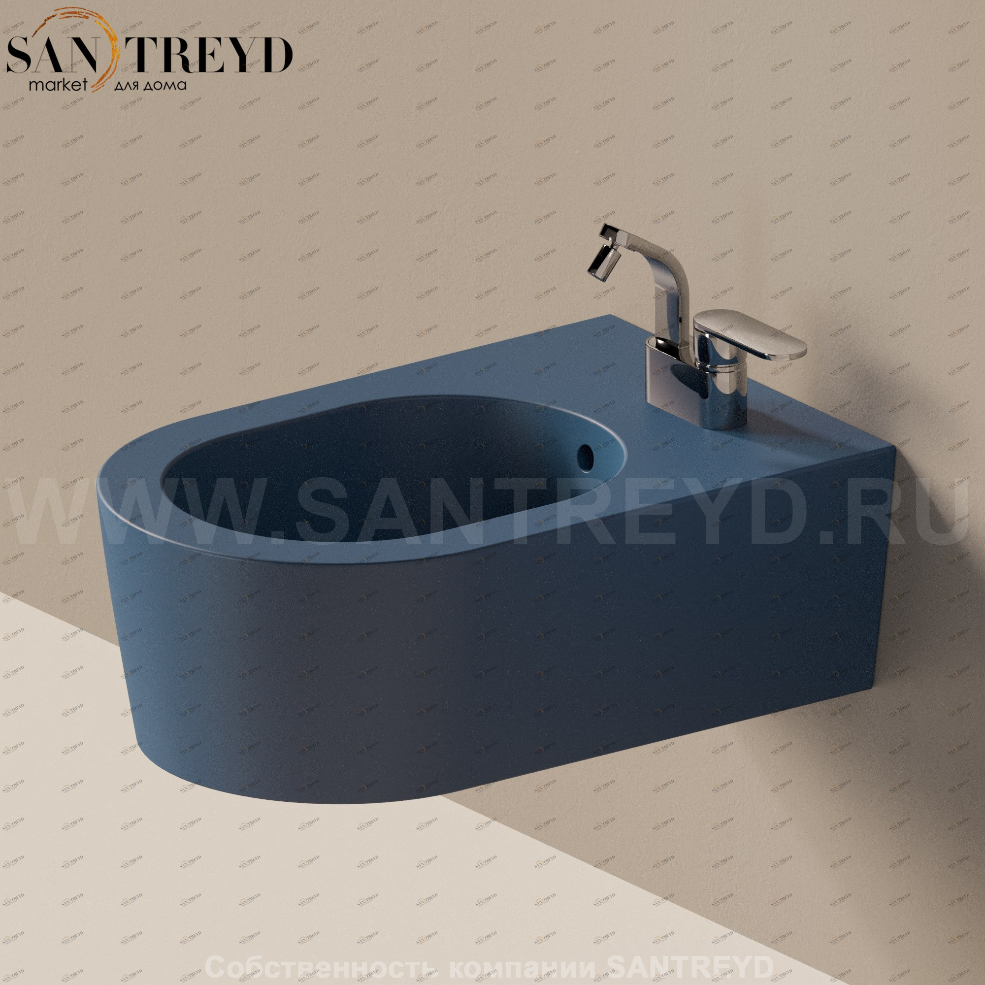 5051B7016 Биде подвесное Link Ceramica Flaminia