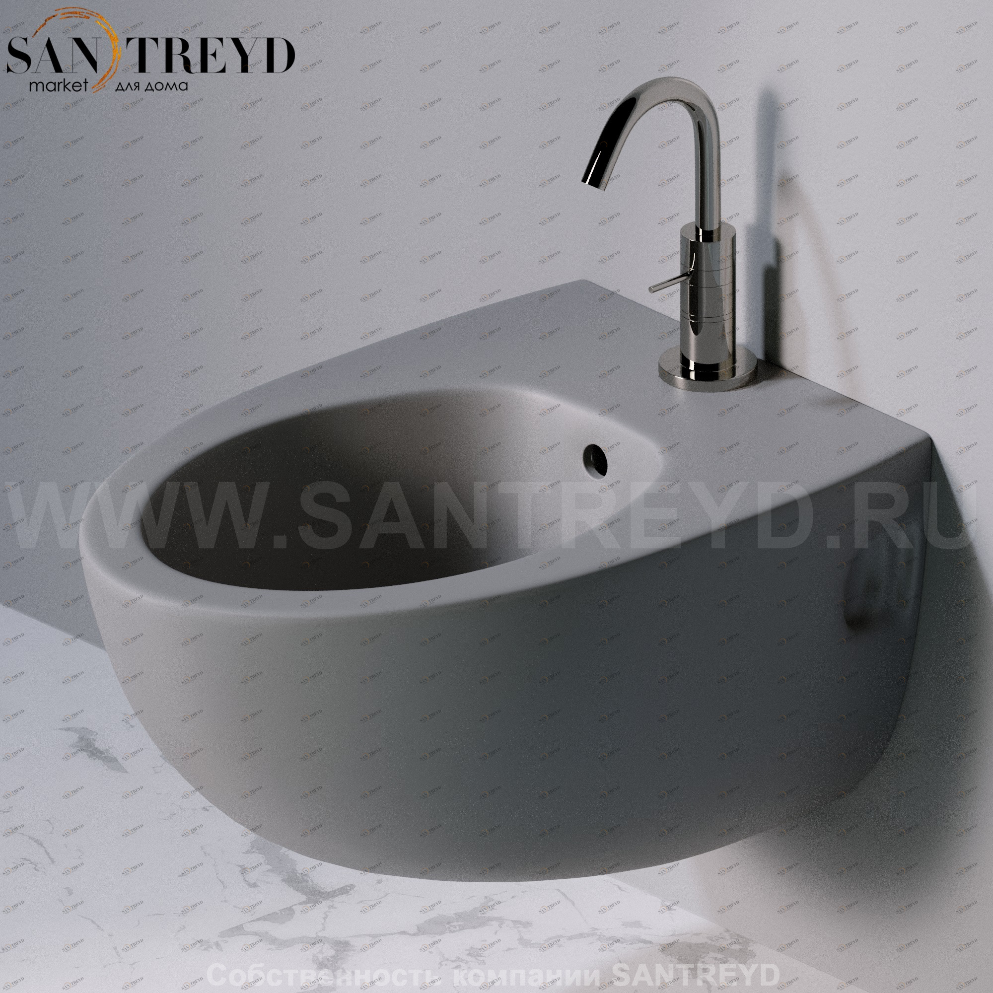 S512.116 Биде подвесное OVAL A. e T. Italia AeT ITALIA