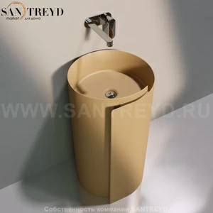 MR44P9004 Напольная раковина стоящая круглая Ceramica Flaminia Roll